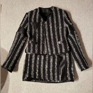 Alexander Wang Tweed Skirt & Blazer